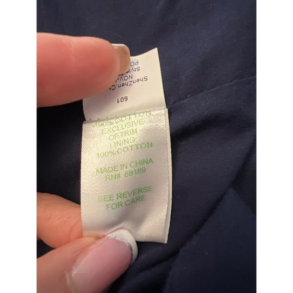 Lilly Pulitzer Metallic Embroidered Adelson Shift Dress 10 - Picture 7 of 8